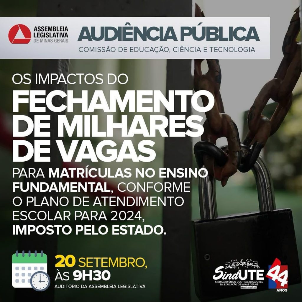 Audiência Pública Os impactos do fechamento de milhares de vagas para